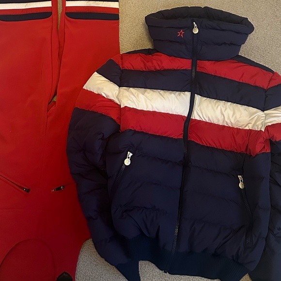 Perfect Moment Queenie Down Jacket In Blue - Picture 1 of 5